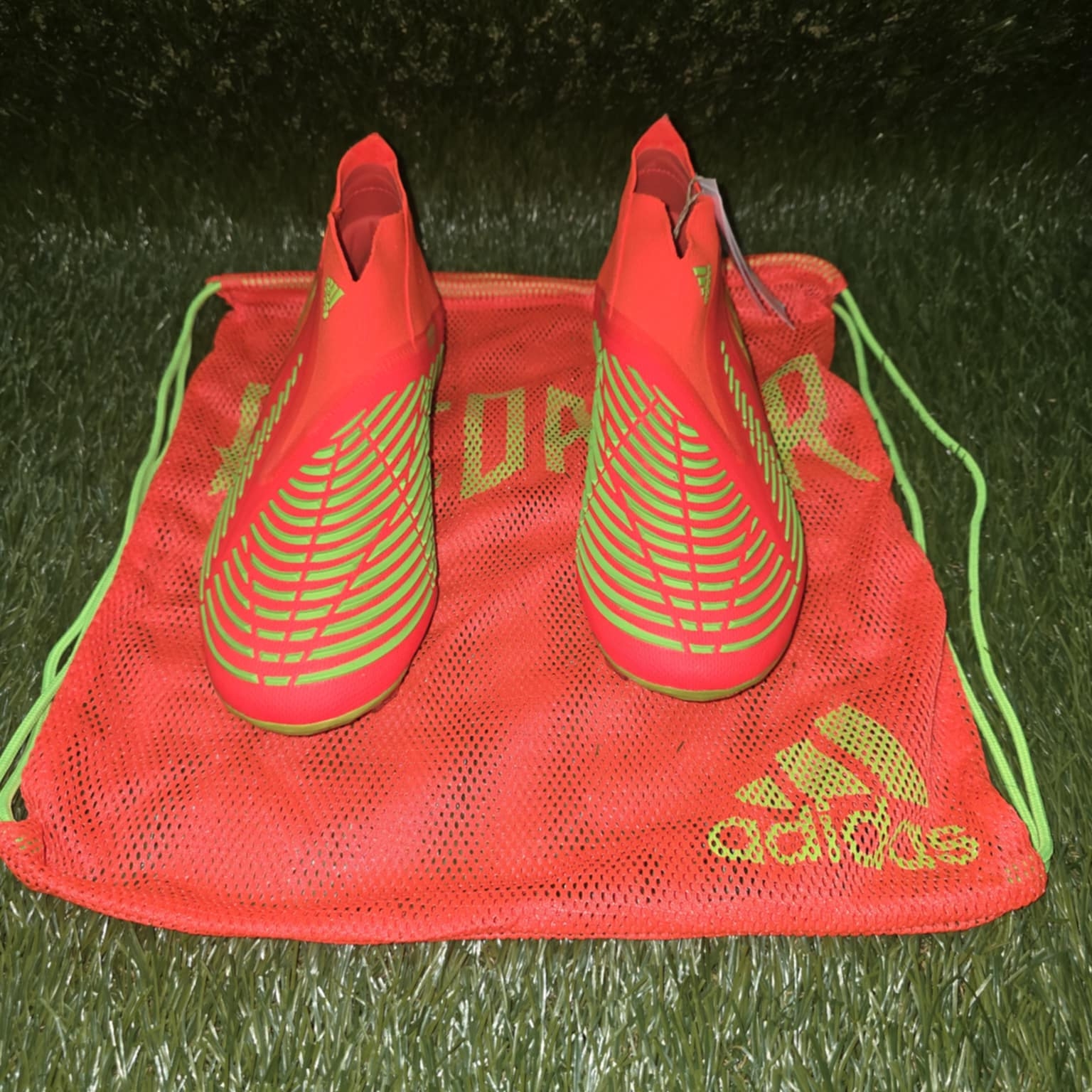 Adidas Predator Edge+ Fg Soccer Cleats Size 10